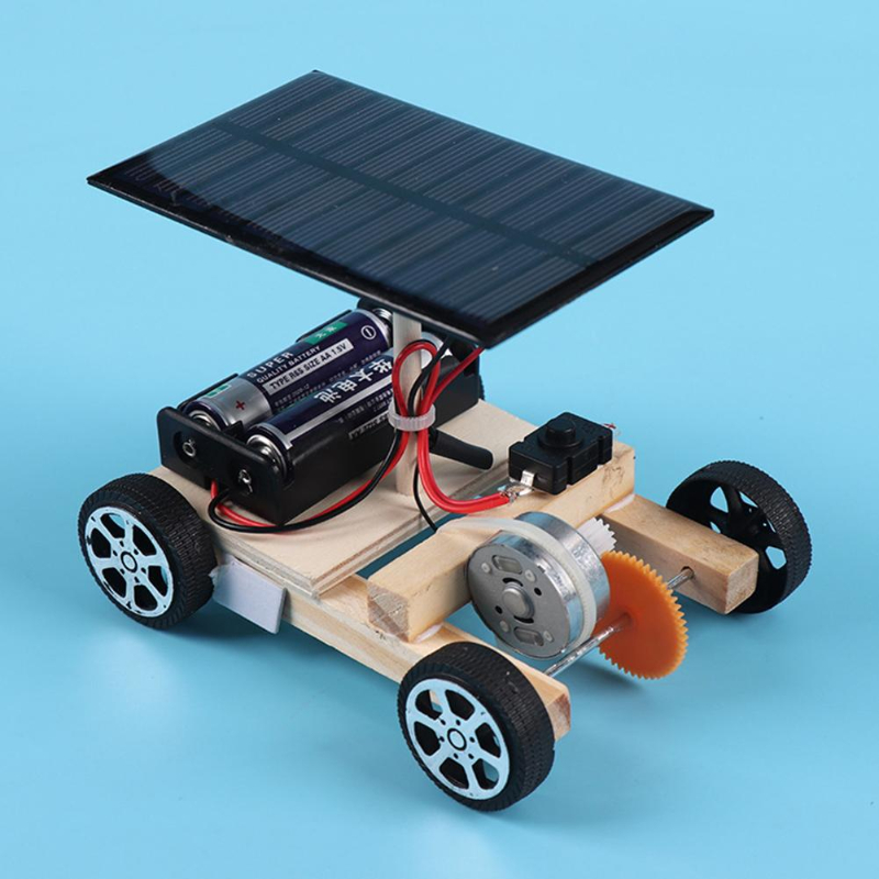 Electronics Project Kit - Assemble Solar Car Creative Inventions Motor