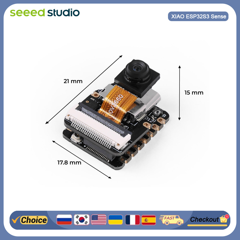 Esp32 Smart Home Kit - Seeed Studio XIAO ESP32S3 Sense Seeed