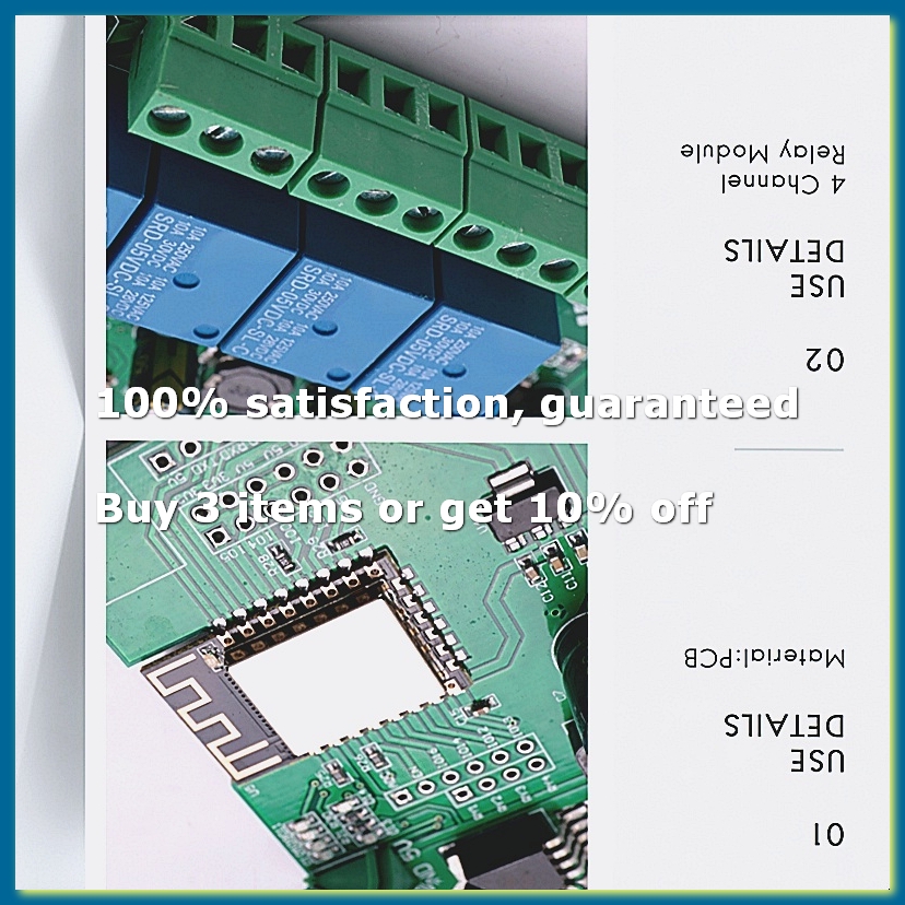 Esp8266 Relay Module - ESP8266 Wireless WIFI 4 Channel Relay