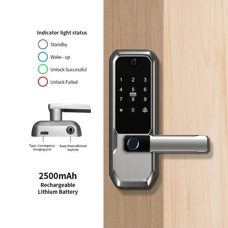 Tuya WiFi Smart Door Lock With - Smart Door Lock Wifi review and price