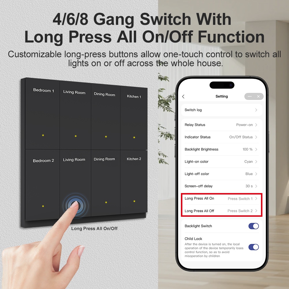 Manhot WIFI Smart DIY Name Swi - Smart Light Switch Wifi review and price