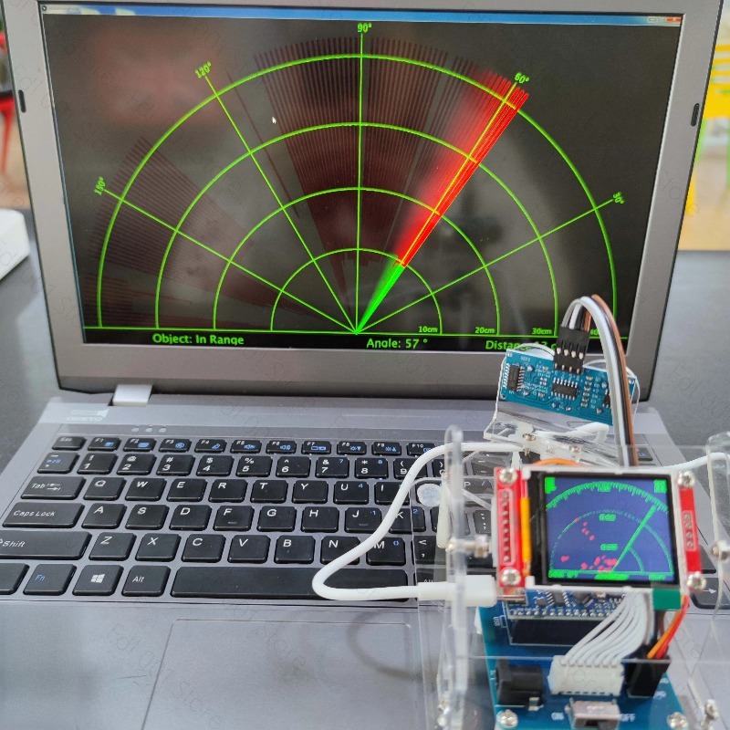 DIY Ultrasonic Radar Scanning  - Sensor Kit Arduino review and price