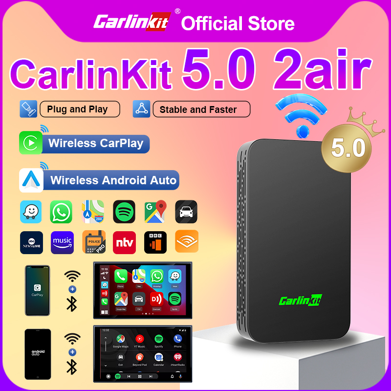 CarlinKit 5.0 Wired to Wireles - Wifi Smart Plug review and price