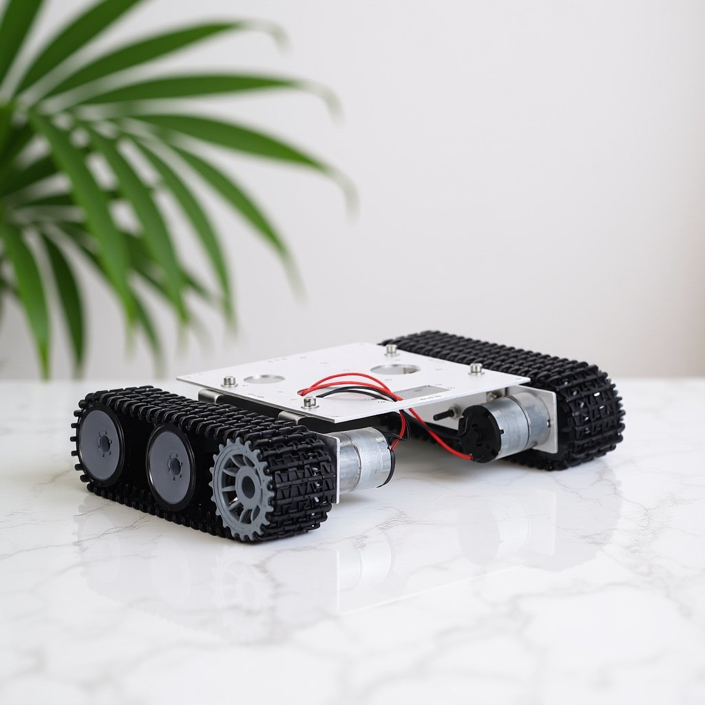 Metal Robot Tank Chassis Kit - - Stem Robotics Kit review and price