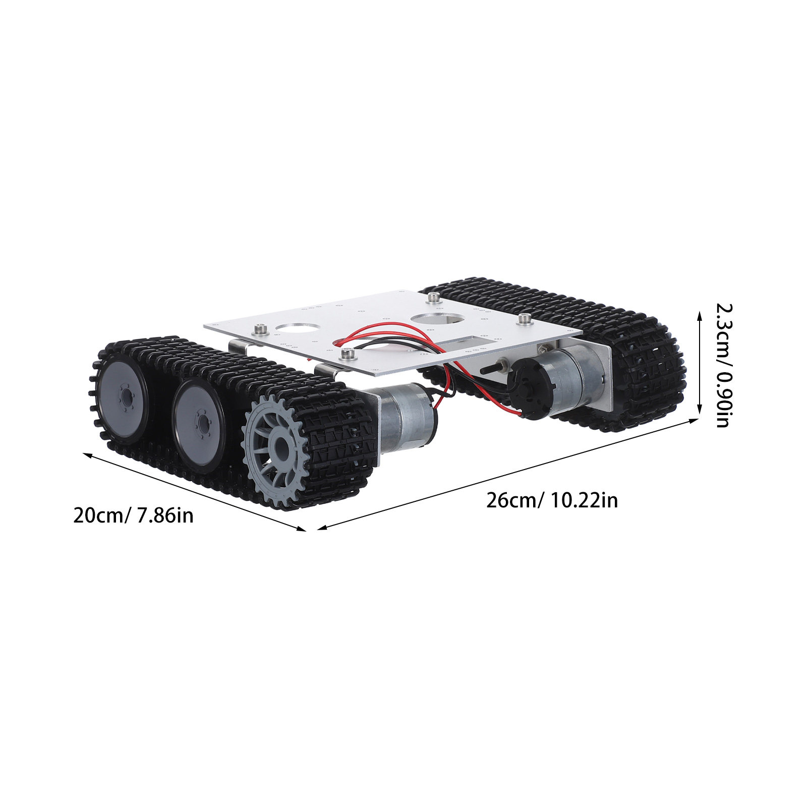 Metal Robot Tank Chassis Kit - - Stem Robotics Kit review and price