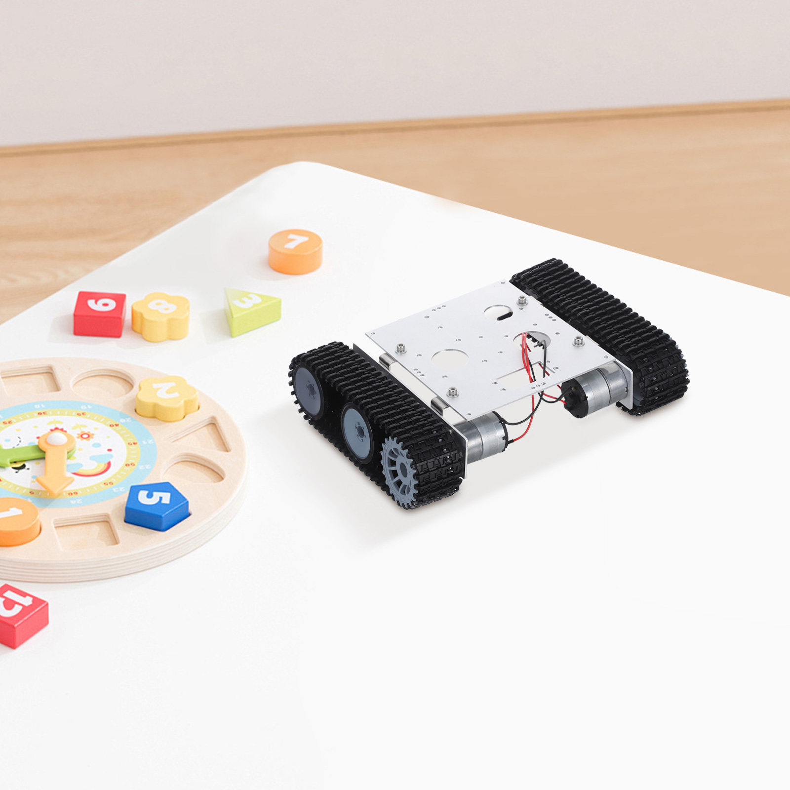Metal Robot Tank Chassis Kit - - Stem Robotics Kit review and price