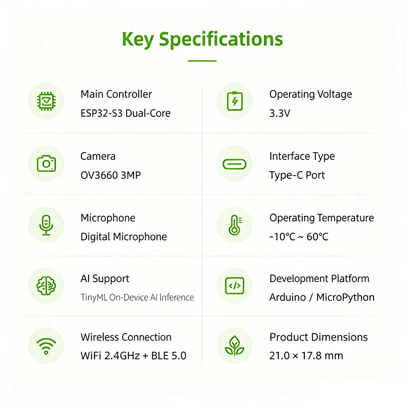 XIAO ESP32S3 Sense AI Vision D - Esp32 Smart Home Kit review and price