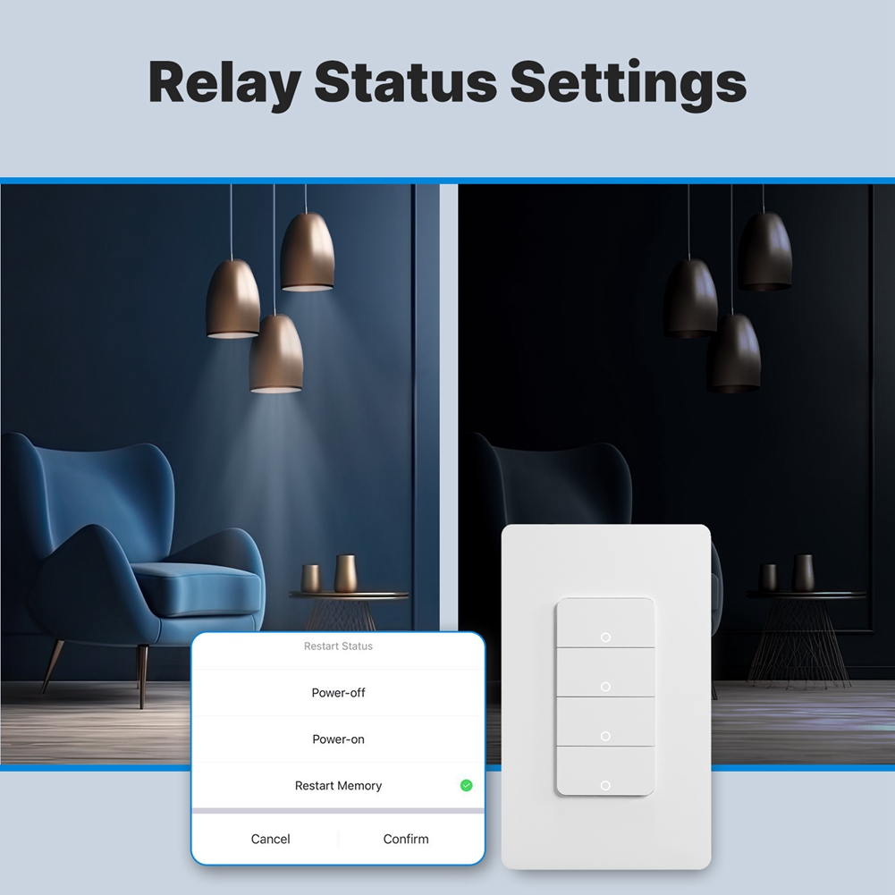 THIVN-Matter Wifi Smart Light  - Smart Light Switch Wifi review and price