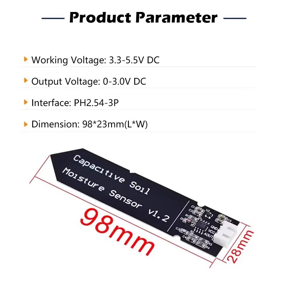 5/10PCS Capacitive Soil Moistu - Sensor Kit Arduino review and price