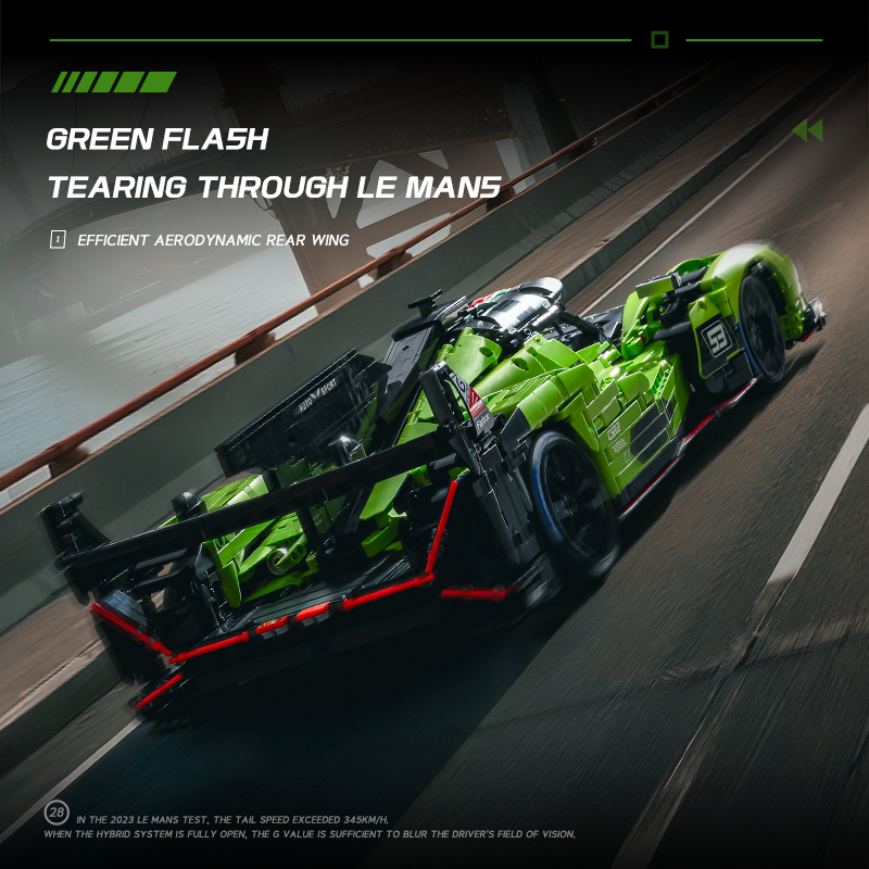 MOC Lamborghini SC63 WEC & IMS - Stem Robotics Kit review and price
