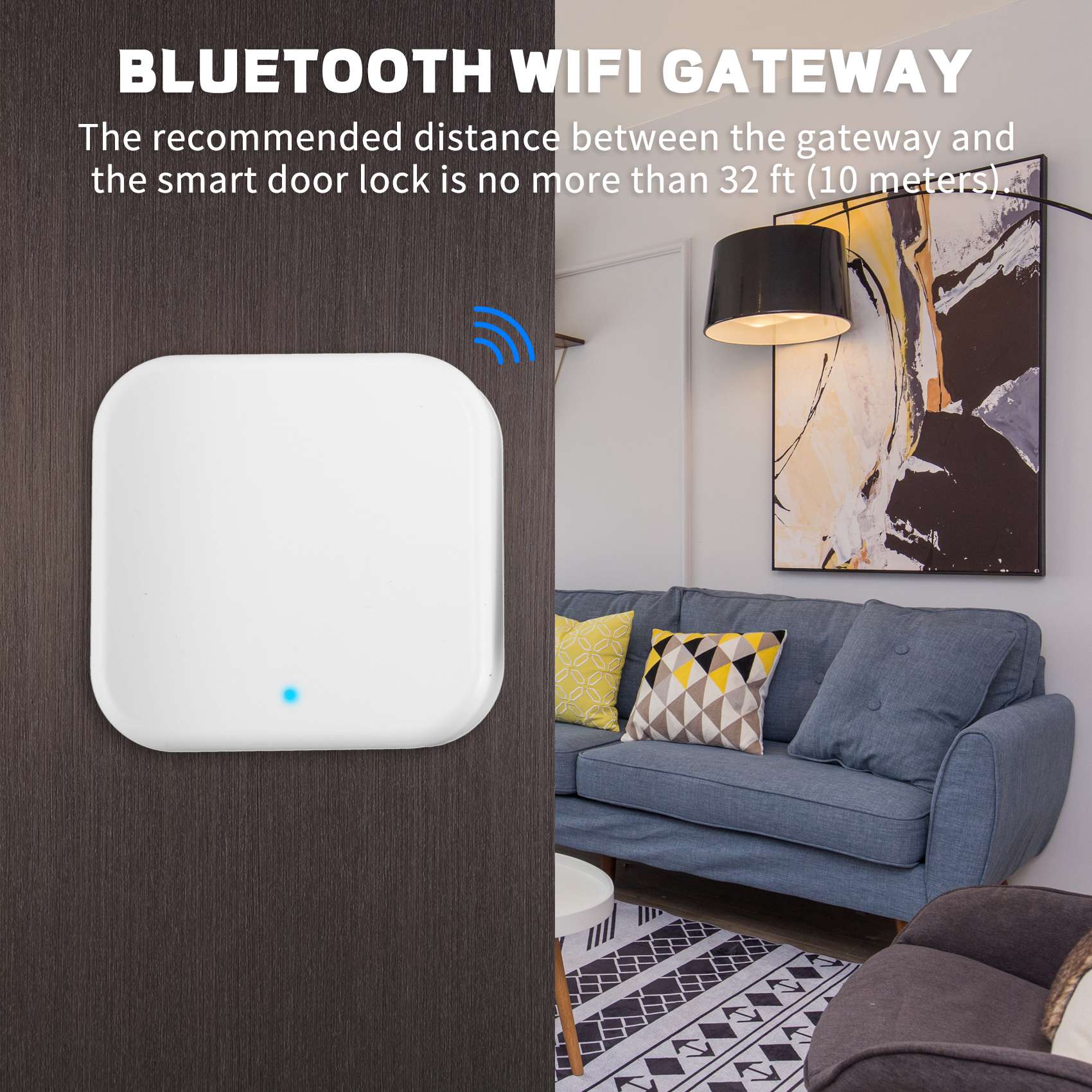 Bluetooth Wifi Gateway Fingerp - Smart Door Lock Wifi review and price
