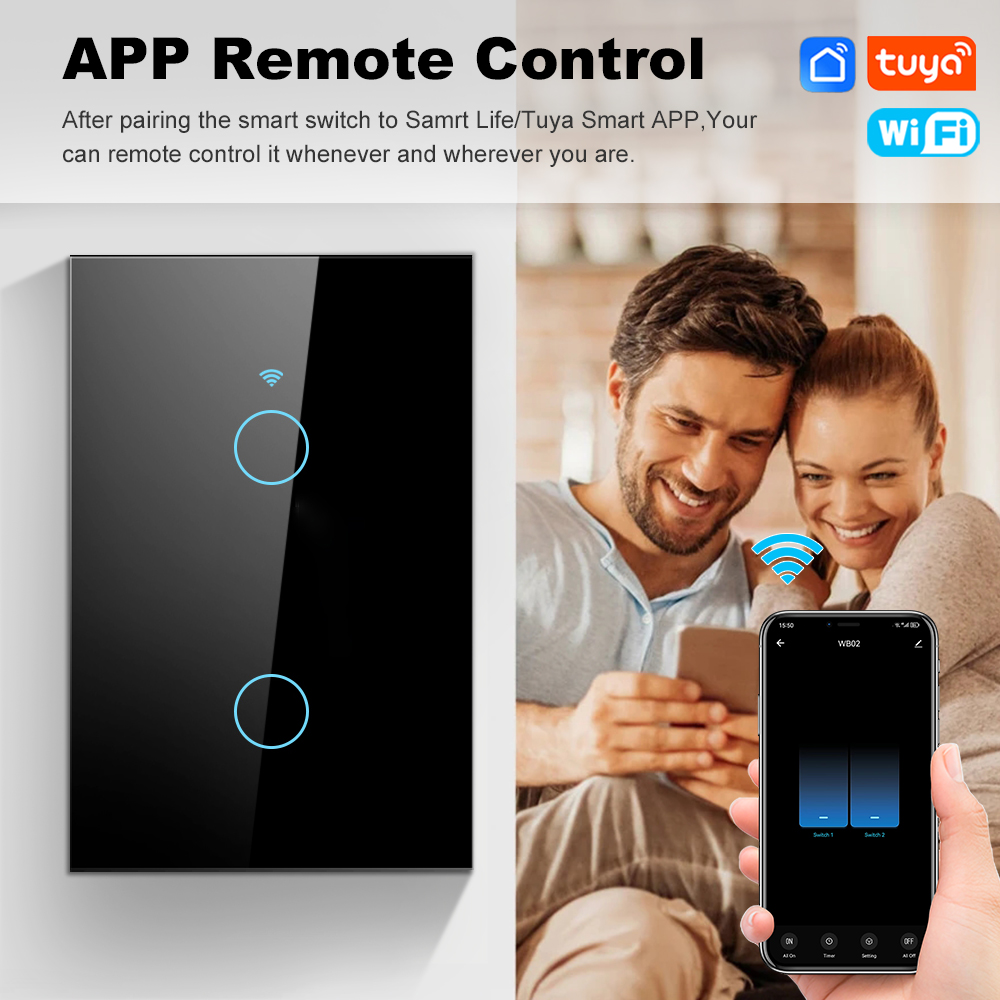 Smart Life Wifi+Bluetooth Touc - Smart Light Switch Wifi review and price