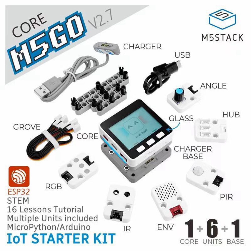 M5stack M5GO Iot Starter Kit M - Iot Kit Beginner review and price