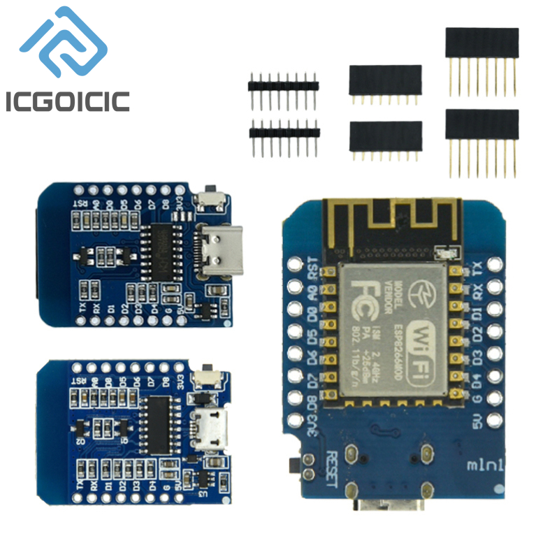 D1 Mini-Mini NodeMcu 4M Bytes  - Esp8266 Relay Module review and price