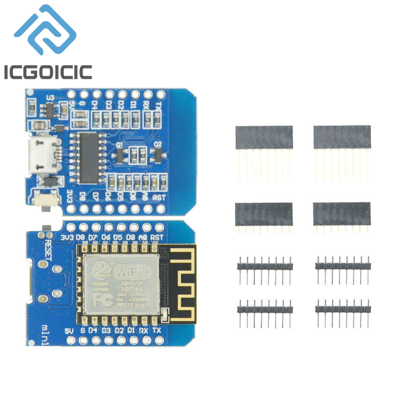 D1 Mini-Mini NodeMcu 4M Bytes  - Esp8266 Relay Module review and price