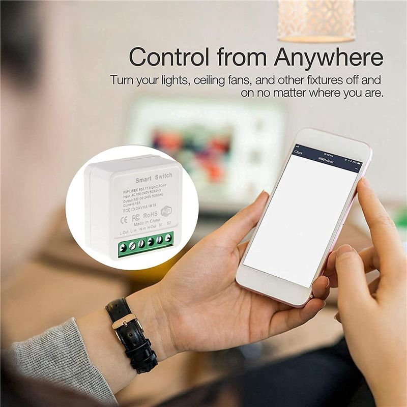 10X Mini Smart Wifi Relay Swit - Smart Light Switch Wifi review and price